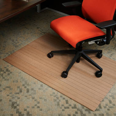 Bamboo chair cheap mat for carpet